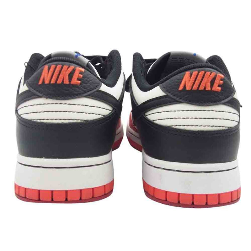 NIKE ナイキ DD3363-100 × NBA Dunk Low EMB 75th Anniversary Chicago Bulls エヌビーエー ダンク ロー EMB 75th アニバーサリー シカゴ ブルズ ローカット スニーカー レッド系 ホワイト系 ブラック系 28cm【中古】