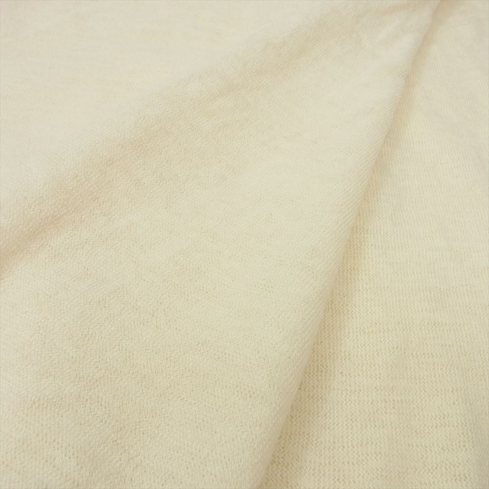 COMME des GARCONS コムデギャルソン W11SL02 カシミア混 ストール マフラー オフホワイト系【中古】