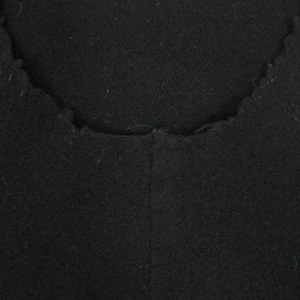 COMME des GARCONS コムデギャルソン AD1994 GO-04005S 90s ヴィンテージギャルソン ウール カットオフ ロングワンピース ブラック系 S【中古】