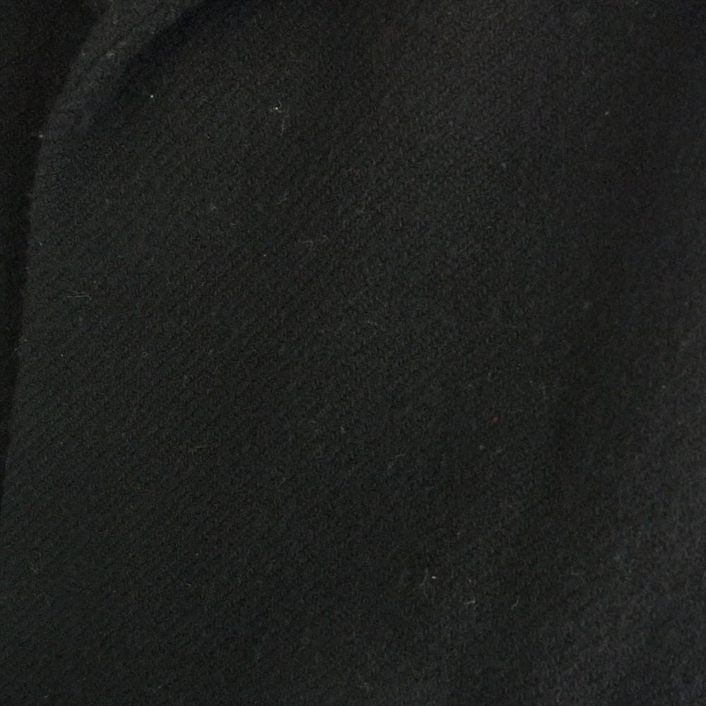 robe de chambre COMME des GARCONS ローブドシャンブルコムデギャルソン AD1996 RC-040230 90s ヴィンテージギャルソン ウール縮絨 ショールカラー コート ブラック系【中古】