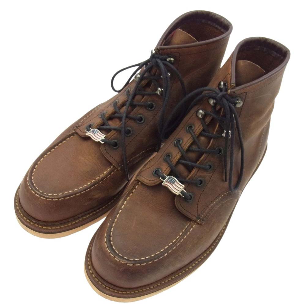 RED WING レッドウィング 1907 6-inch Classic Moc 6-インチ クラシック モック ブーツ ブラウン系 9.5【中古】