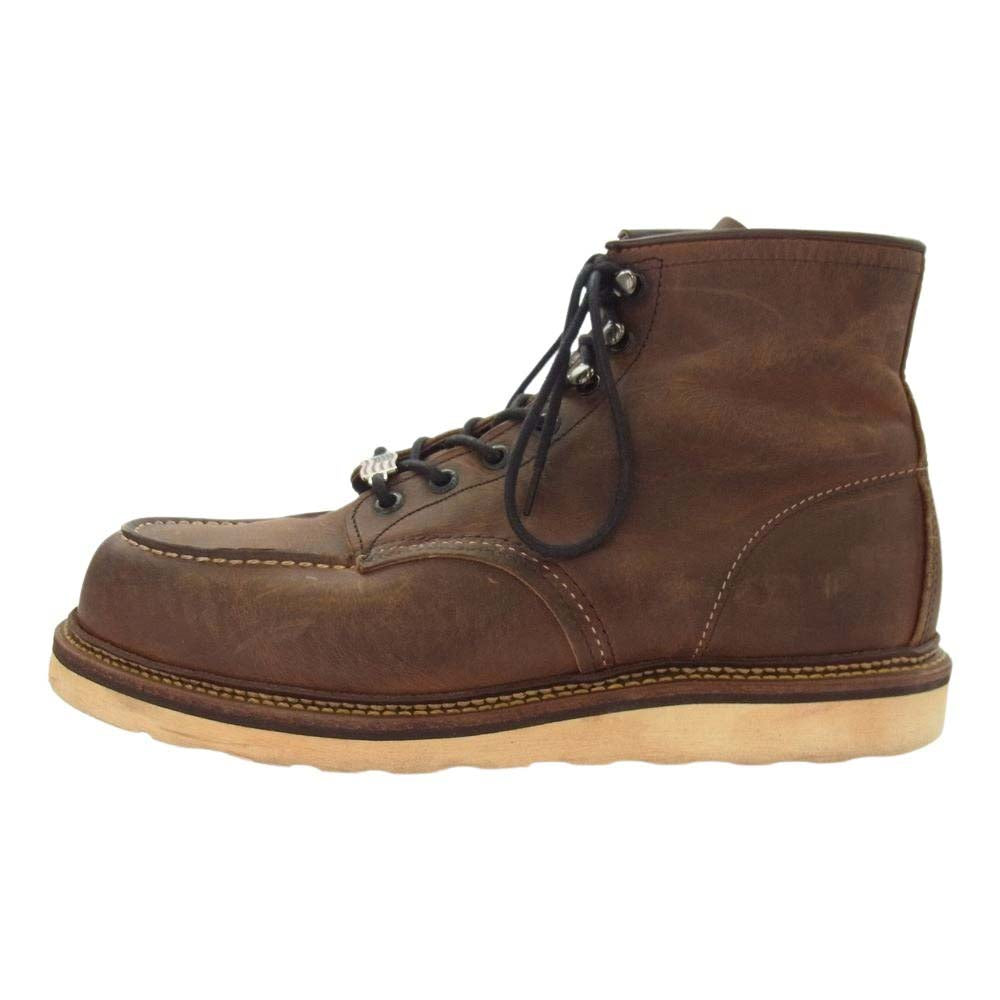 RED WING レッドウィング 1907 6-inch Classic Moc 6-インチ クラシック モック ブーツ ブラウン系 9.5【中古】