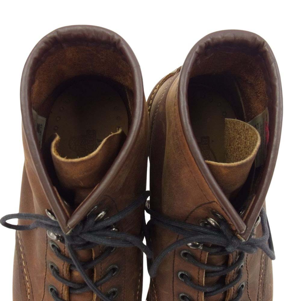 RED WING レッドウィング 1907 6-inch Classic Moc 6-インチ クラシック モック ブーツ ブラウン系 9.5【中古】