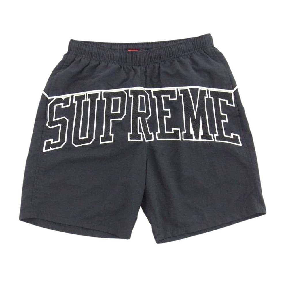 Supreme シュプリーム 22SS Arc Water Short アーチロゴ ウォーター ショーツ ブラック系 S【極上美品】【中古】