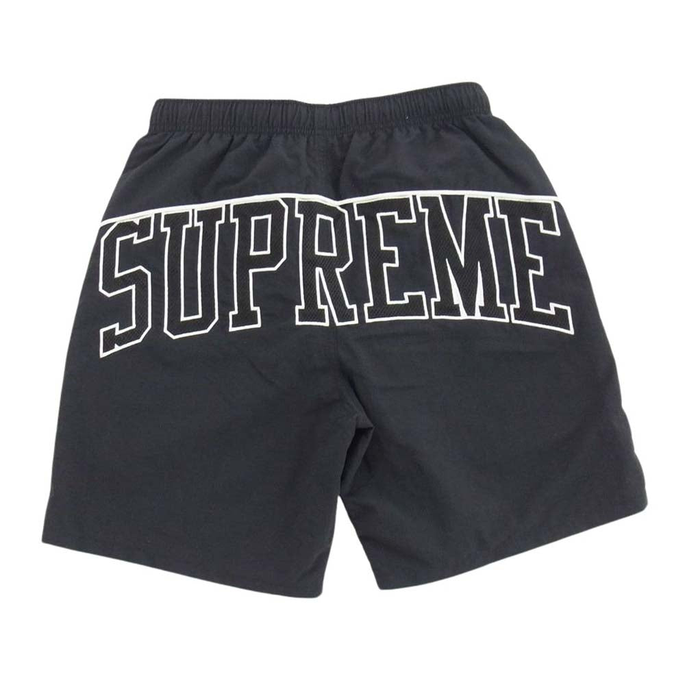 Supreme シュプリーム 22SS Arc Water Short アーチロゴ ウォーター ショーツ ブラック系 S【極上美品】【中古】