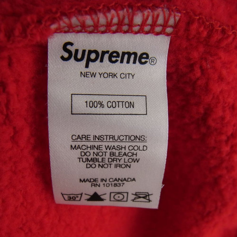 Supreme シュプリーム 20SS Known As Hooded Sweatshirt ノウン アズ フーデッド スウェットシャツ レッド系 L【中古】