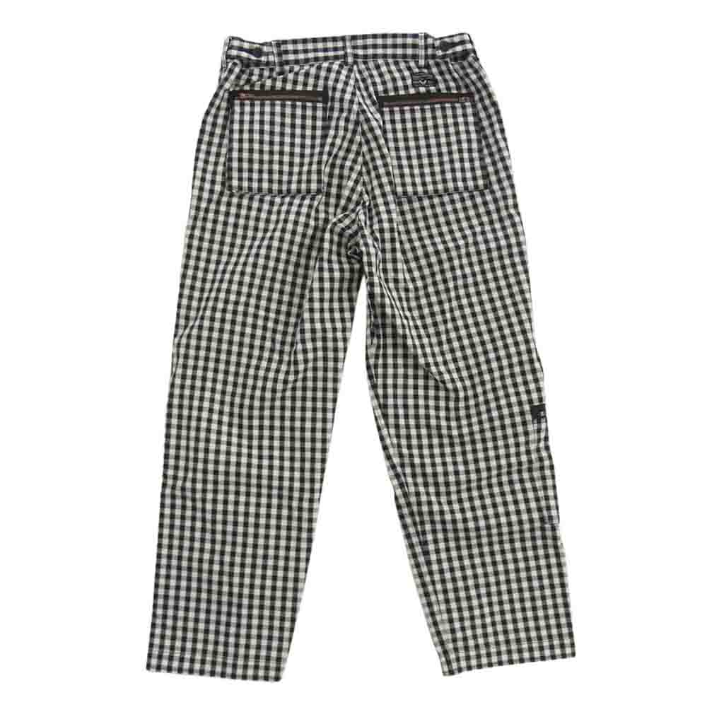 Supreme シュプリーム 23SS  Gingham Flight Pant ギンガムチェック フライト ロング パンツ ブラック系 ホワイト系 30【美品】【中古】