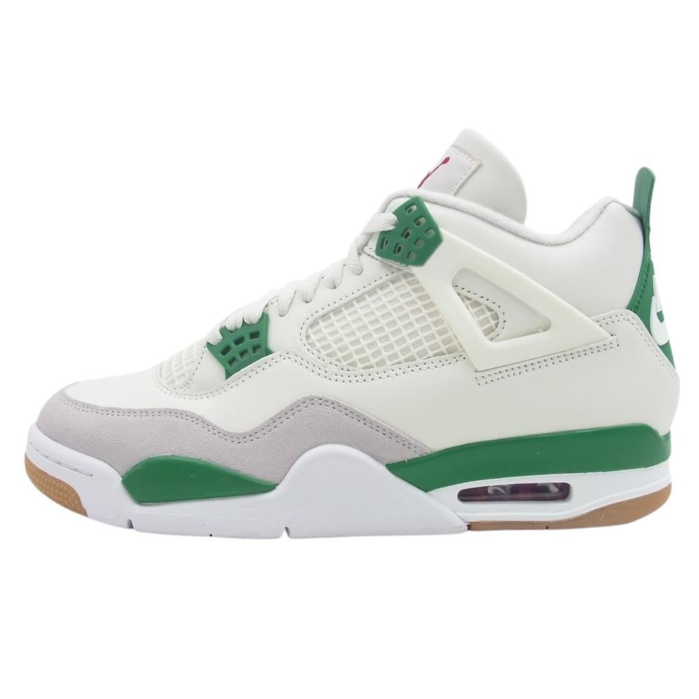 NIKE ナイキ DR5415-103 SB Air Jordan 4 Pine Green エアジョーダン4 パイングリーン スニーカー ホワイト系 グリーン系 27cm【新古品】【未使用】【中古】