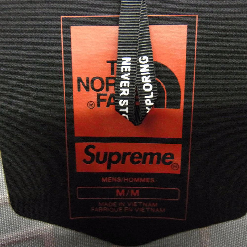 Supreme シュプリーム  22AW  NP52207I × THE NORTH FACE ノースフェイス Taped Seam Shell Jacket テープド シーム シェル ジャケット ブラック系 グレー系 M【中古】