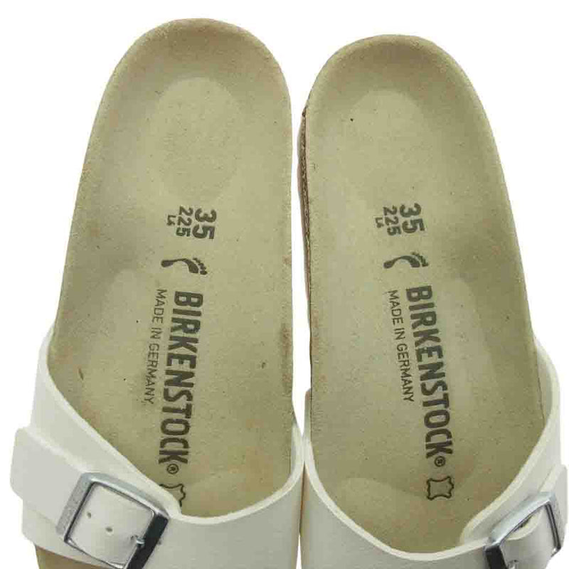 BIRKENSTOCK ビルケンシュトック Madrid マドリッド サンダル ホワイト系 22.5cm【中古】