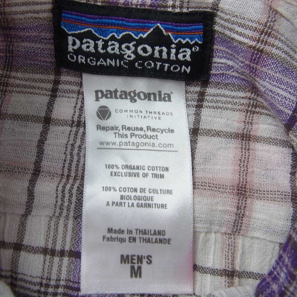 patagonia パタゴニア 53831SP11 ステアーズマン 長袖 シャツ M【中古】