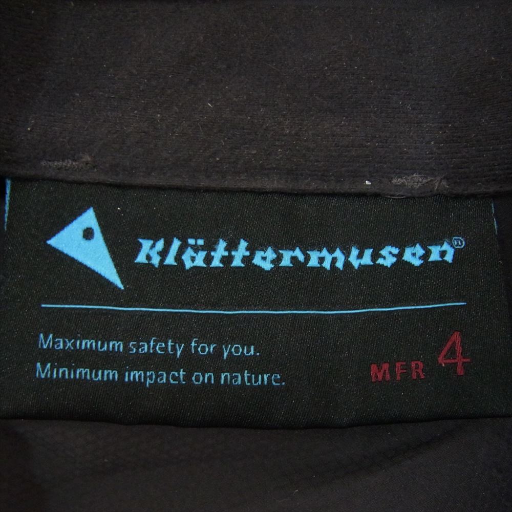 KLATTERMUSEN クレッタルムーセン 10616M91 Nal JACKET ナル ジャケット ブラック系 S【美品】【中古】