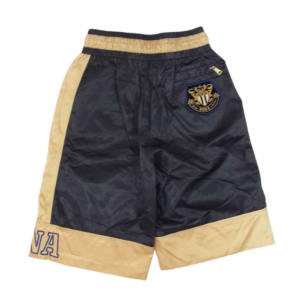 DOLCE&GABBANA ドルチェアンドガッバーナ BOXING FIGHT PANTS ボクシング ボクサー ファイト ハーフ ショート パンツ ショーツ ブラック系 44【中古】