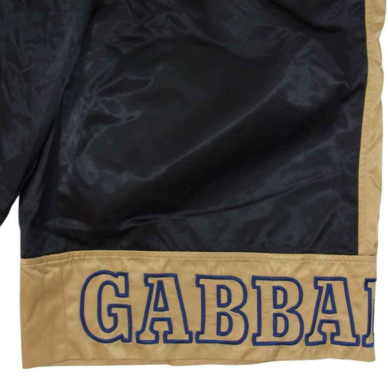 DOLCE&GABBANA ドルチェアンドガッバーナ BOXING FIGHT PANTS ボクシング ボクサー ファイト ハーフ ショート パンツ ショーツ ブラック系 44【中古】