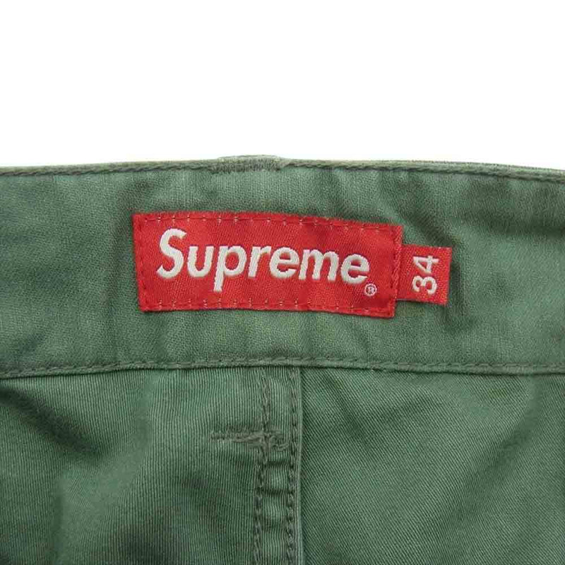 Supreme シュプリーム 20AW Cargo Pant Olive カーゴパンツ オリーブ カーキ系 34【中古】