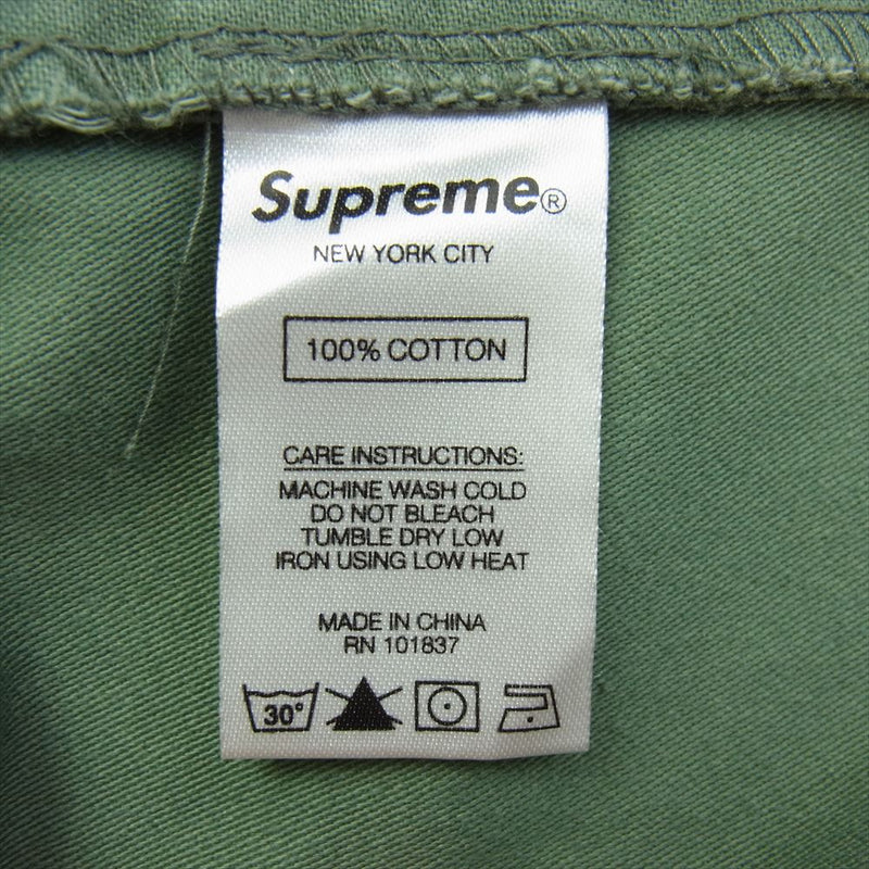 Supreme シュプリーム 20AW Cargo Pant Olive カーゴパンツ オリーブ カーキ系 34【中古】