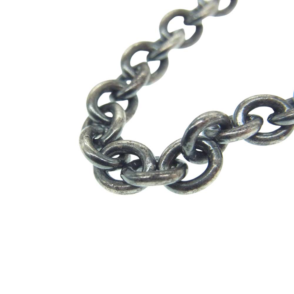 GABOR ガボール ガボラトリーホールディング N-109 4.7Chain & 1/8 T-bar Necklace スカルTバー ネックレス チェーン  約45cm【中古】