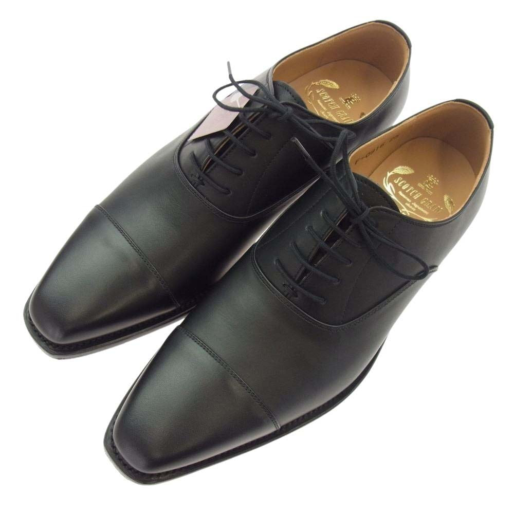 【美品】スコッチグレイン ストレートチップ F-0916 ダークブラウン SCOTCH GRAIN スコッチグレイン F-0916 内羽根 ストレートチップ