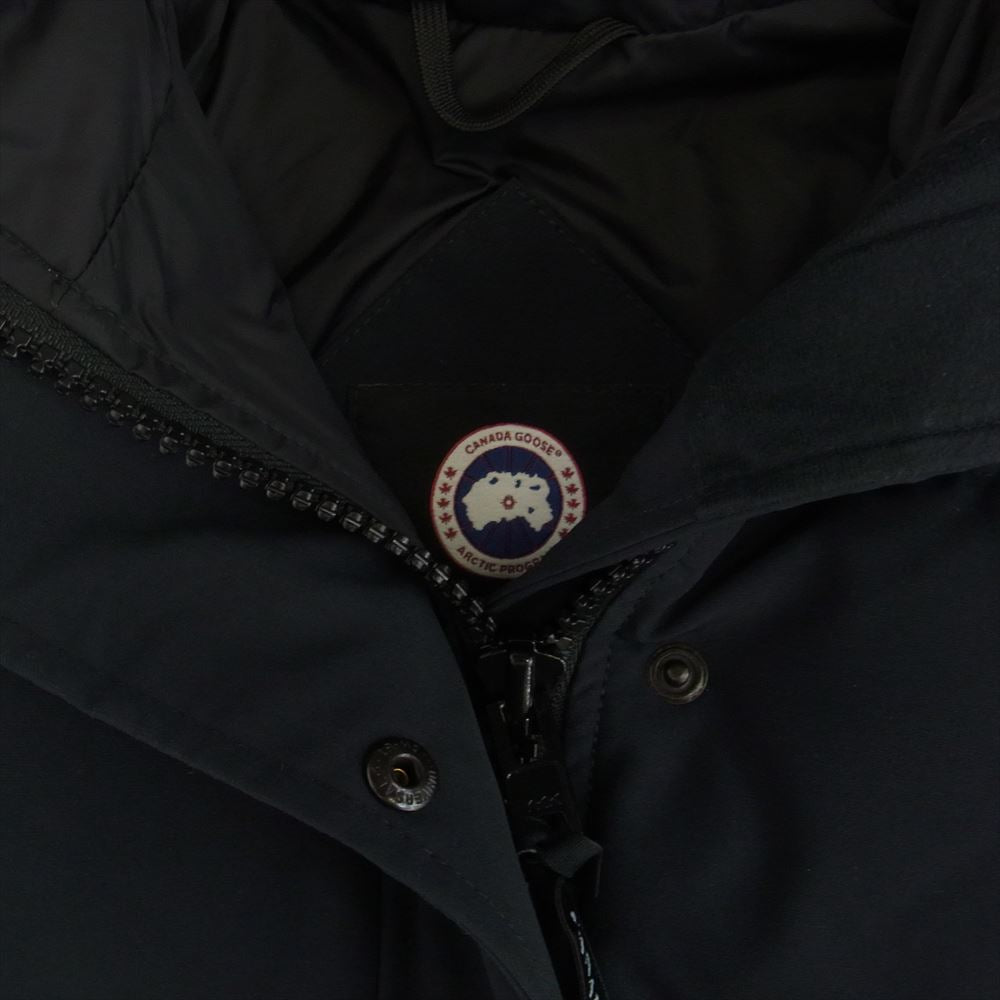 CANADA GOOSE カナダグース 3802L SHELBURNE PARKA シェルバーン パーカ ダウン ジャケット ネイビー系 XS【中古】