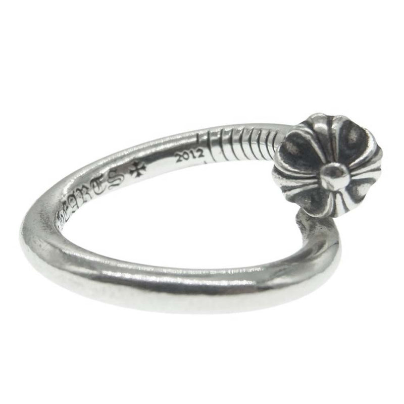 CHROME HEARTS クロムハーツ（原本無） NAIL CRSBALL ネイル クロスボール リング 12号【中古】