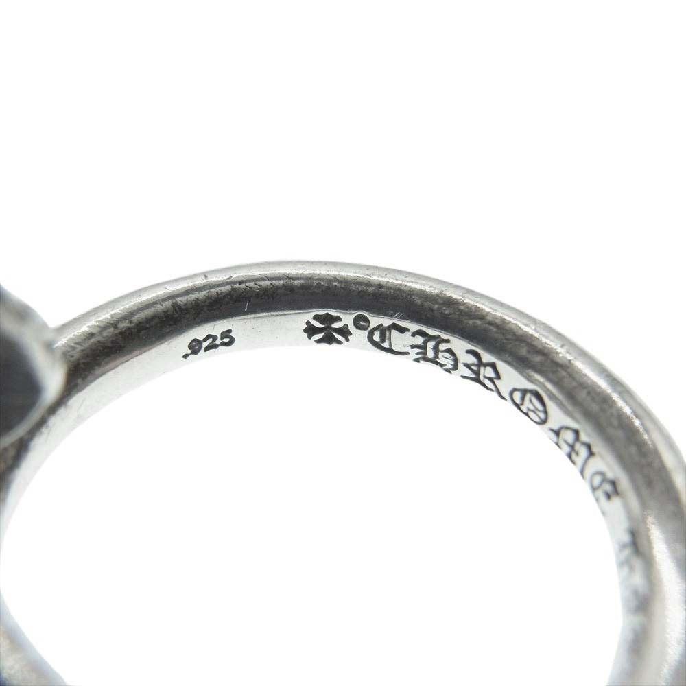 CHROME HEARTS クロムハーツ（原本無） NAIL CRSBALL ネイル クロスボール リング 12号【中古】