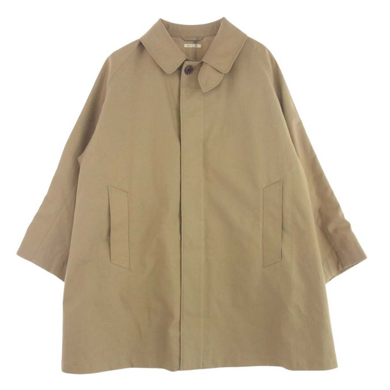 ユーゲン COAT041 Albert アルベルト ステンカラー コート ベージュ系 2【美品】【中古】