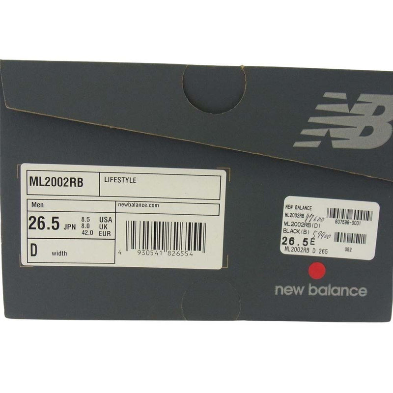 NEW BALANCE ニューバランス ML2002RB 2002R B ローカット スニーカー カーキ系 26.5cm【中古】