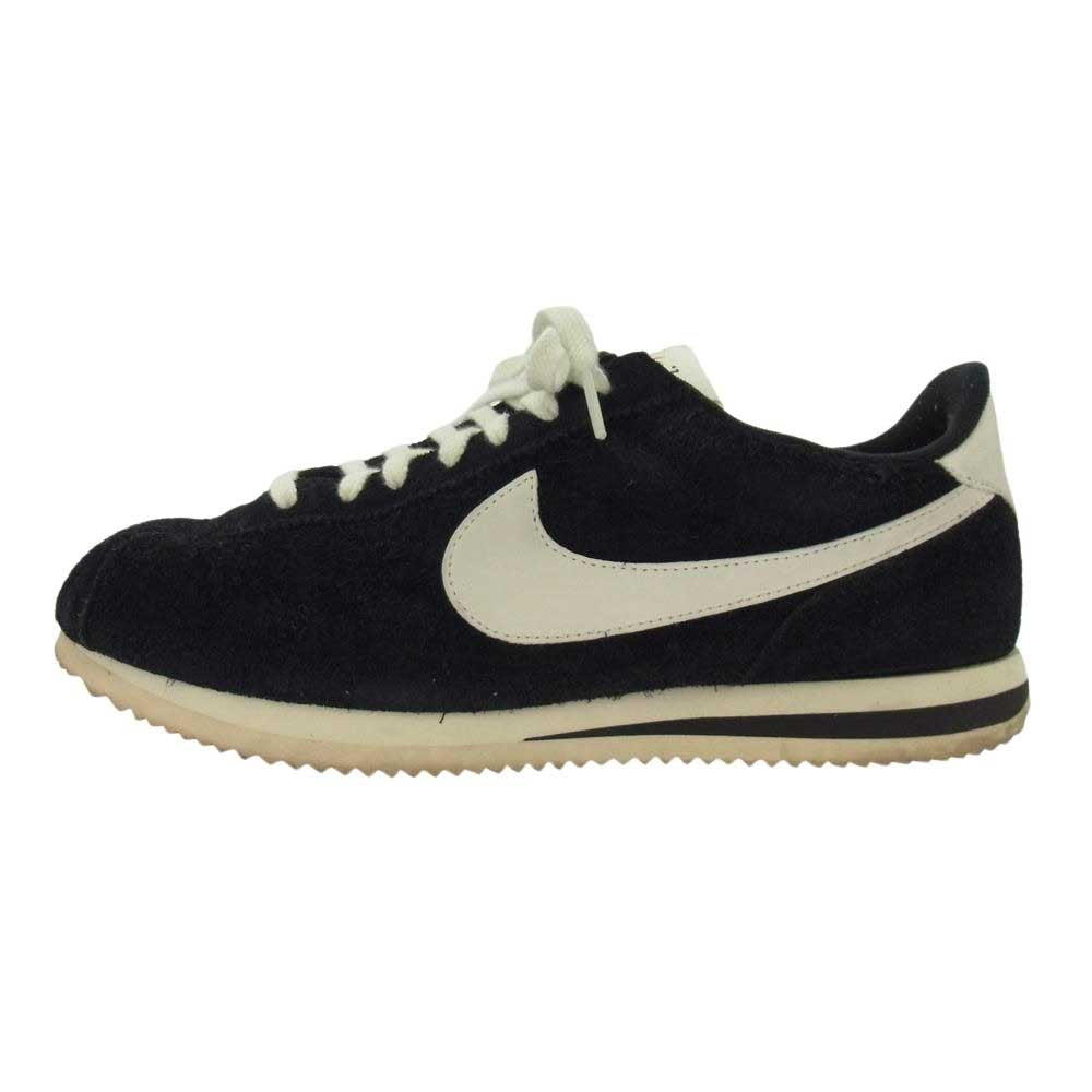 NIKE ナイキ FJ2530-001 Women's Cortez Black White ウィメンズ コルテッツ スニーカー ブラック ホワイト ネイビー系 27.5cm【中古】