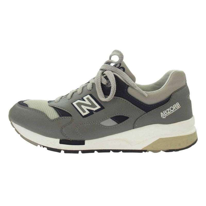 NEW BALANCE ニューバランス CM1600LG ローカット スニーカー グレー系 27cm【中古】