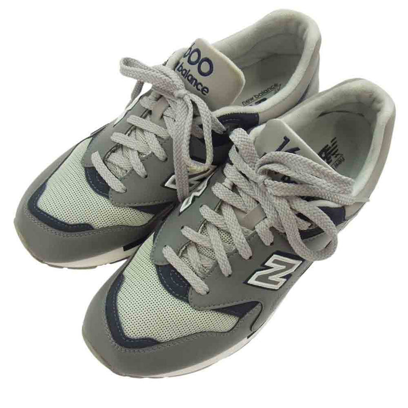 NEW BALANCE ニューバランス CM1600LG ローカット スニーカー グレー系 27cm【中古】