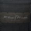 PORTER CLASSIC ポータークラシック ITNY5GM22EAN SASHIKO SHIRT JACKET 刺し子 シャツ ジャケット サシコ ブラック系 3【中古】
