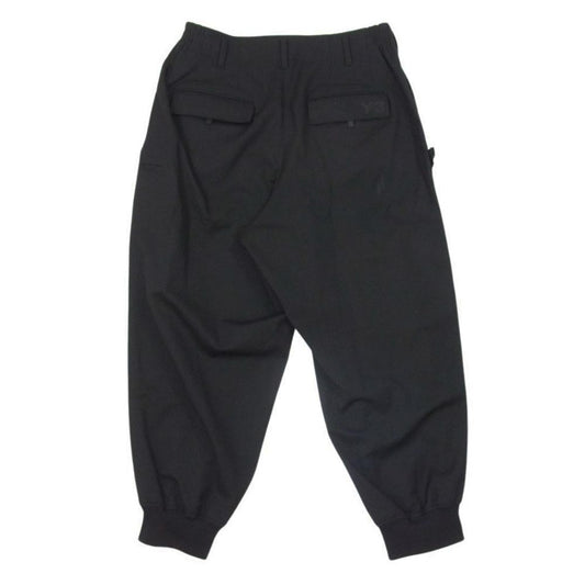 Y-3 Yohji Yamamoto ワイスリー ヨウジヤマモト 20AW GK4567  CLASSIC REFINED WOOL CUFF PANTS クラシックリファインド ウールカフ パンツ ブラック系 M【中古】
