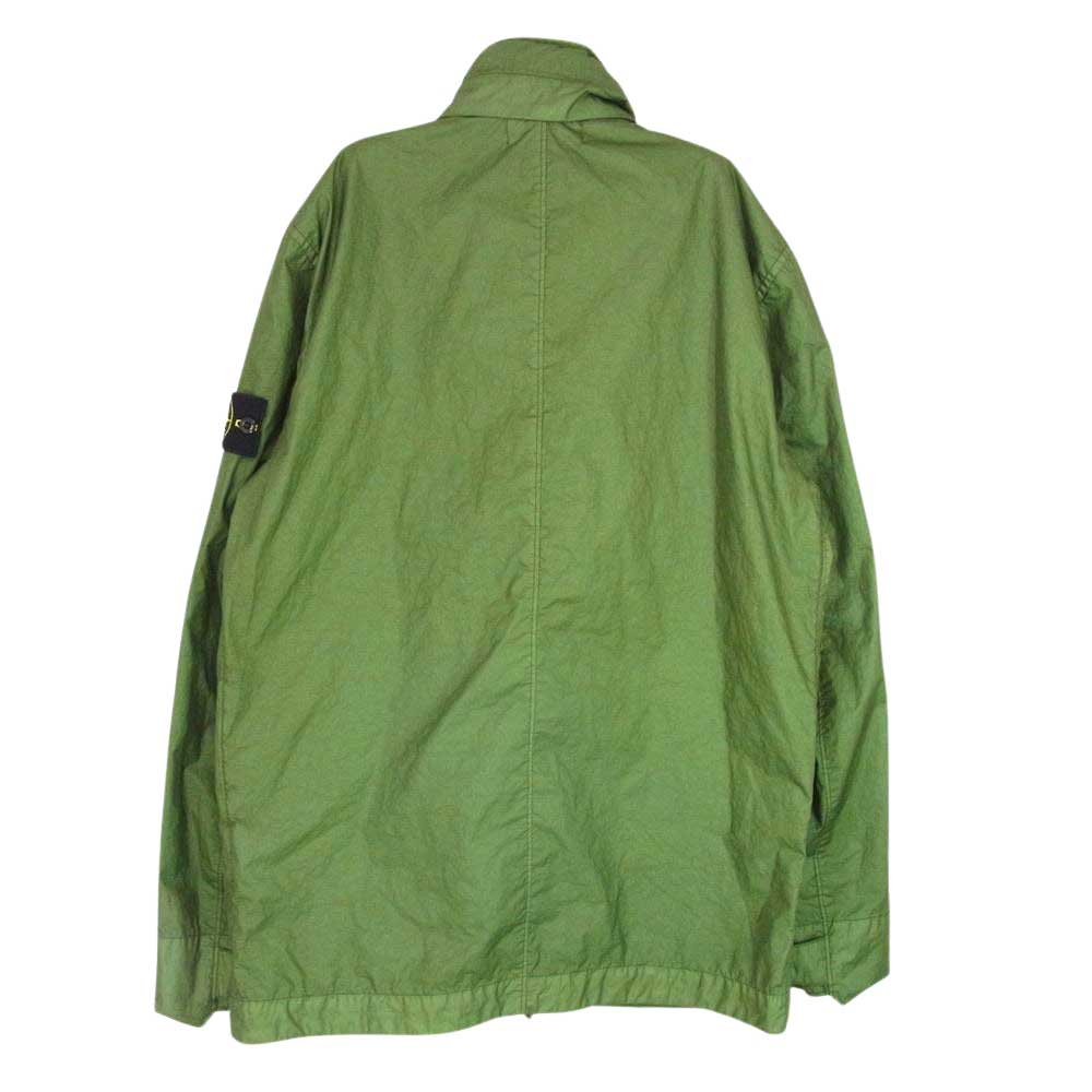 STONE ISLAND ストーンアイランド  761540123 V0058 MEMBRANA 3L TC フィールド ジャケット 腕ワッペンロゴ ブルゾン カーキ系 M【中古】