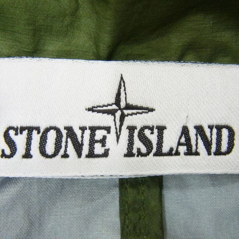 STONE ISLAND ストーンアイランド  761540123 V0058 MEMBRANA 3L TC フィールド ジャケット 腕ワッペンロゴ ブルゾン カーキ系 M【中古】