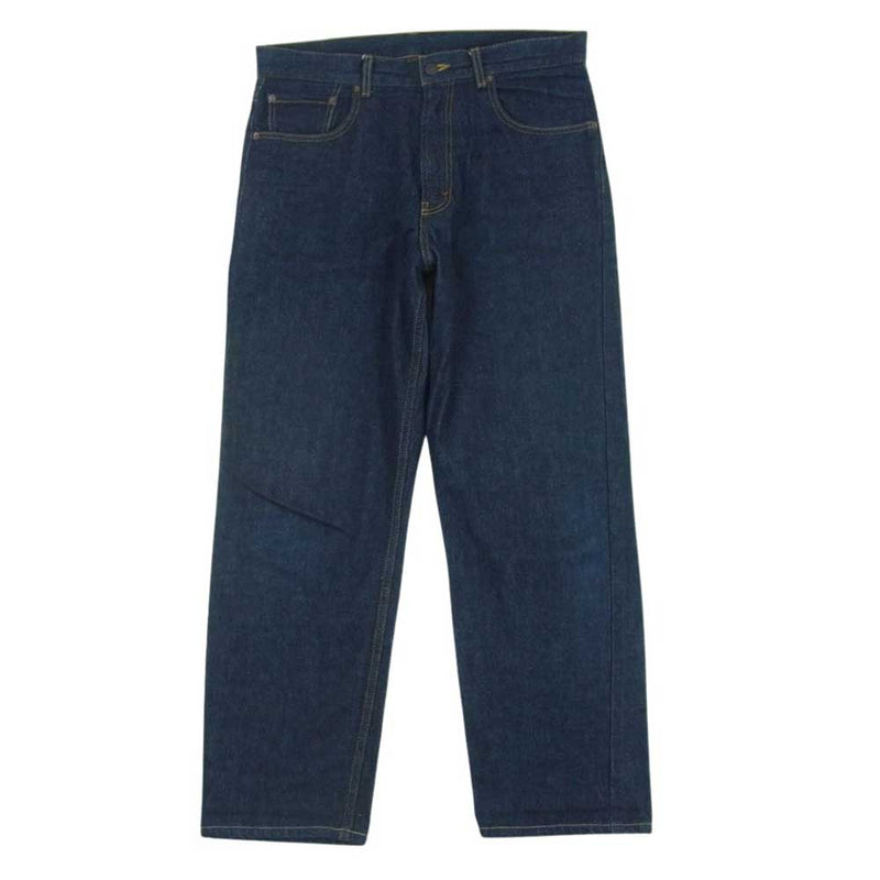 BEAMS ビームス 38-21-0040-791 5 Pocket Wide Denim ワイド デニム パンツ 日本製 インディゴブルー系 L【中古】