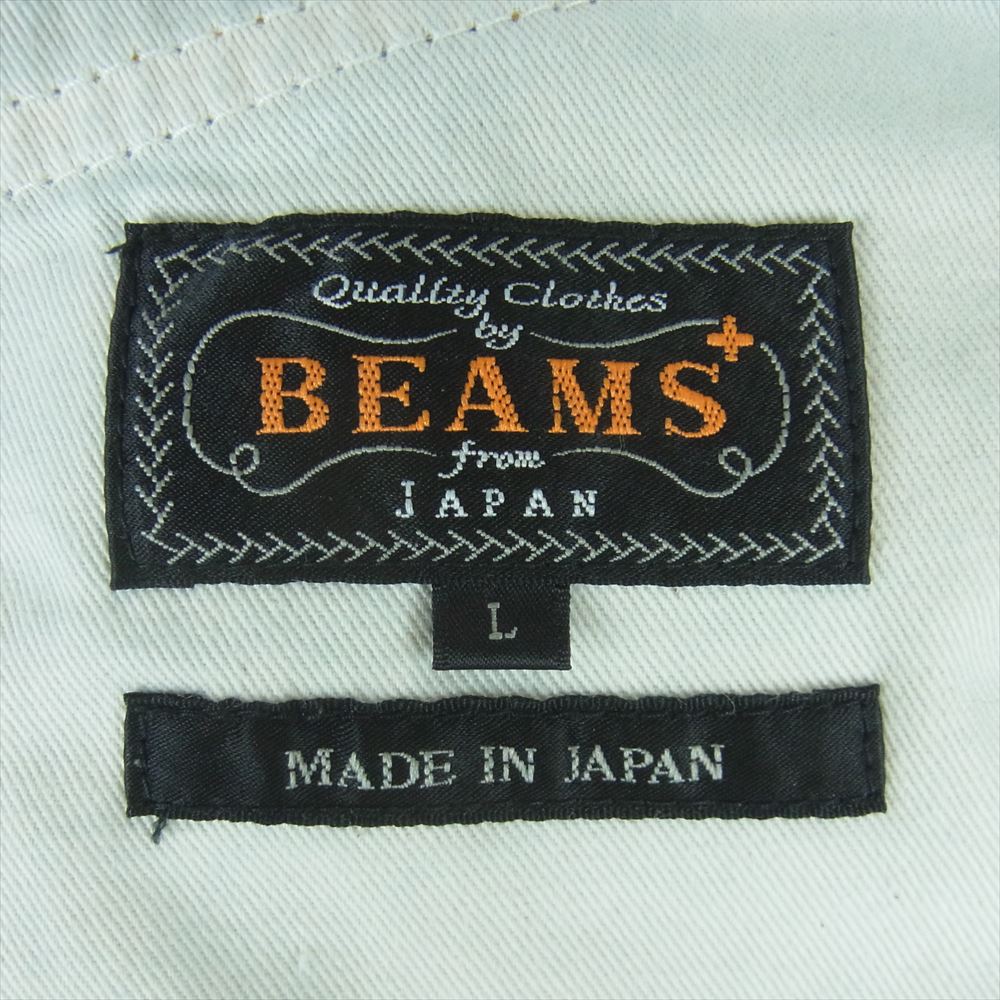 BEAMS ビームス 38-21-0040-791 5 Pocket Wide Denim ワイド デニム パンツ 日本製 インディゴブルー系 L【中古】