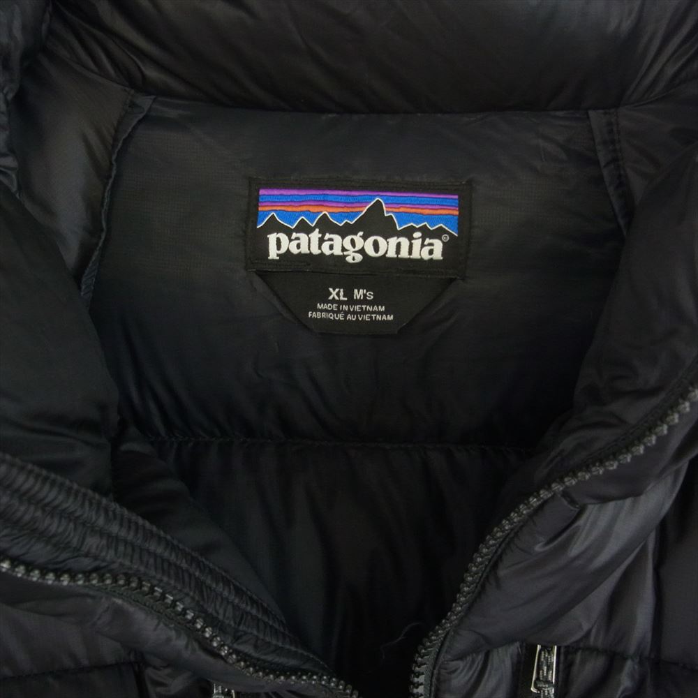 patagonia パタゴニア 23AW STY85500FA23 Fitz Roy Down Hoody フィッツロイ ダウン フーディ ジャケット ブラック系 XL【中古】