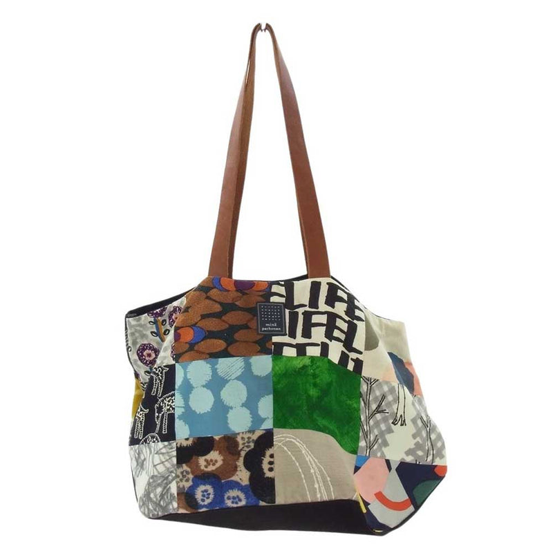 mina perhonen ミナペルホネン os9009 piece bag ピース トート バッグ【中古】