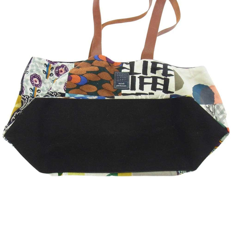 mina perhonen ミナペルホネン os9009 piece bag ピース トート バッグ【中古】