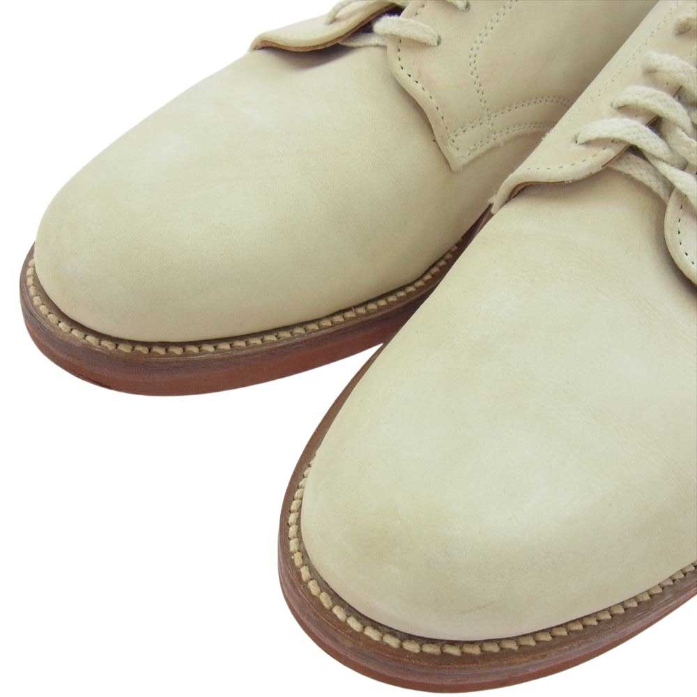 L.L.Bean エルエルビーン ホワイトバックス ヌバック レザー プレーントゥ シューズ ベージュ系 US9.5【中古】