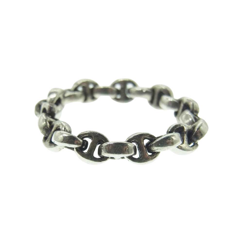 HOORSENBUHS ホーセンブース Micro Ring マイクロ チェーン リング シルバー系 6号【中古】