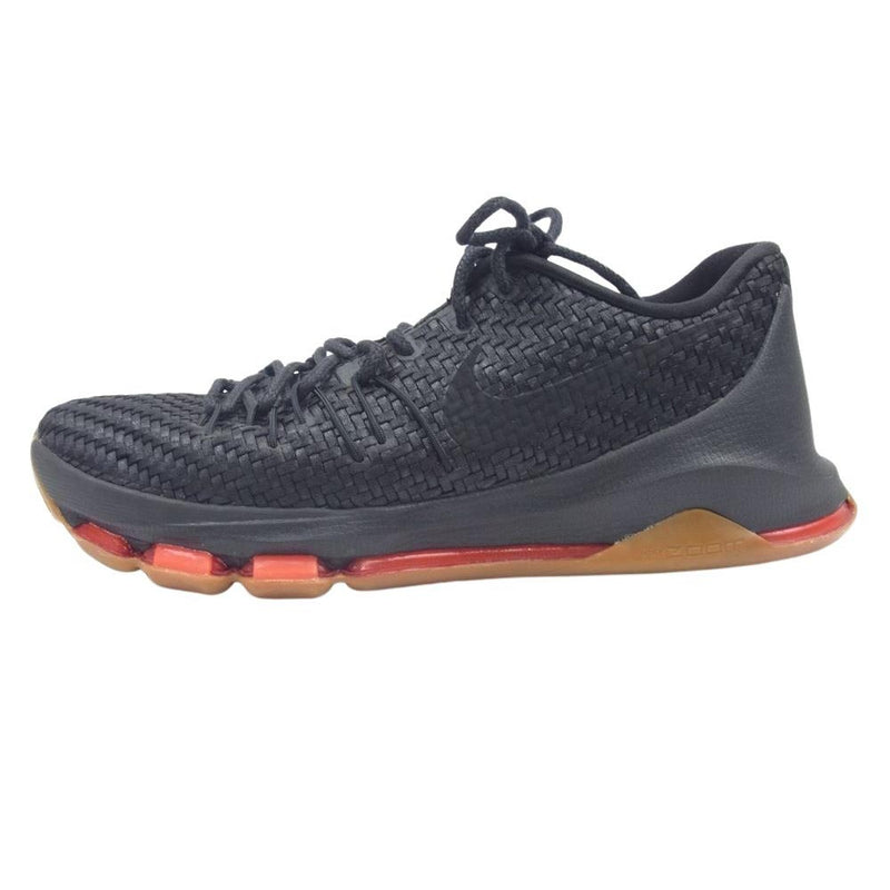 NIKE ナイキ 806393-001 KD 8 EXT Black Gum ブラックガム ローカット スニーカー ブラック系 29cm【中古】