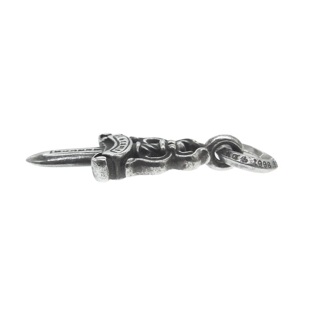 CHROME HEARTS クロムハーツ（原本無） #5DAGGER #5ダガー チャーム シルバーネックレス トップ 【中古】