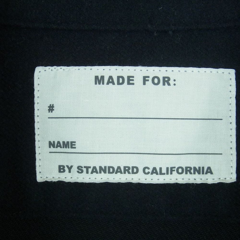 STANDARD CALIFORNIA スタンダードカリフォルニア C. P. O. Shirt 長袖 シャツ コットン 日本製 ブラック系 M【中古】