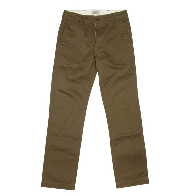 Buzz Rickson's バズリクソンズ BR40025 ORIGINAL SPEC CHINOS ミリタリー チノ パンツ カーキ系 31【中古】