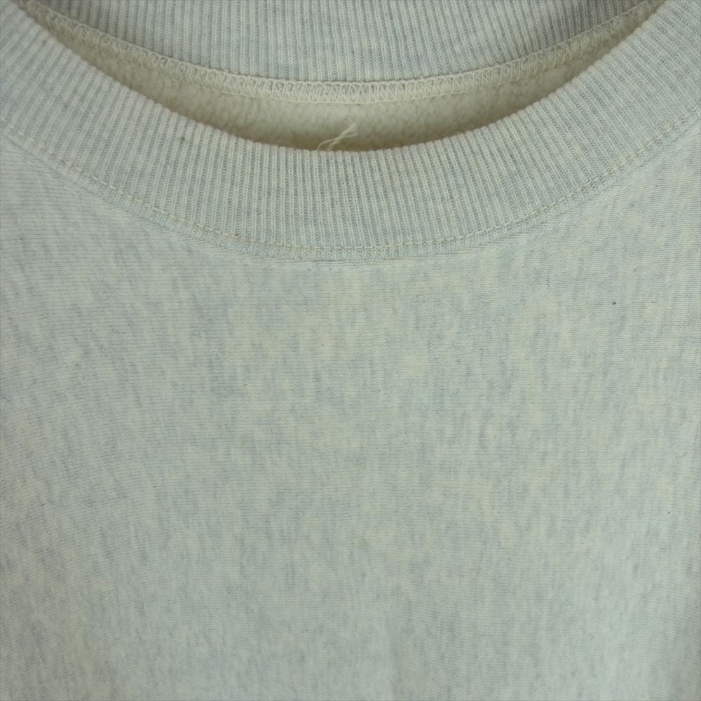 WAREHOUSE ウエアハウス 483 REVERS SWEAT SHIRTS 無地 リバース クルーネック スウェット グレー系 ライトグレー系 M【新古品】【未使用】【中古】