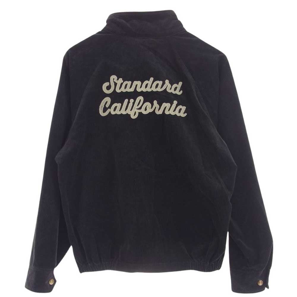 STANDARD CALIFORNIA スタンダードカリフォルニア SD CORDUROY HARRINGTON JACKET コーデュロイ ジャケット ブラック系 M【新古品】【未使用】【中古】