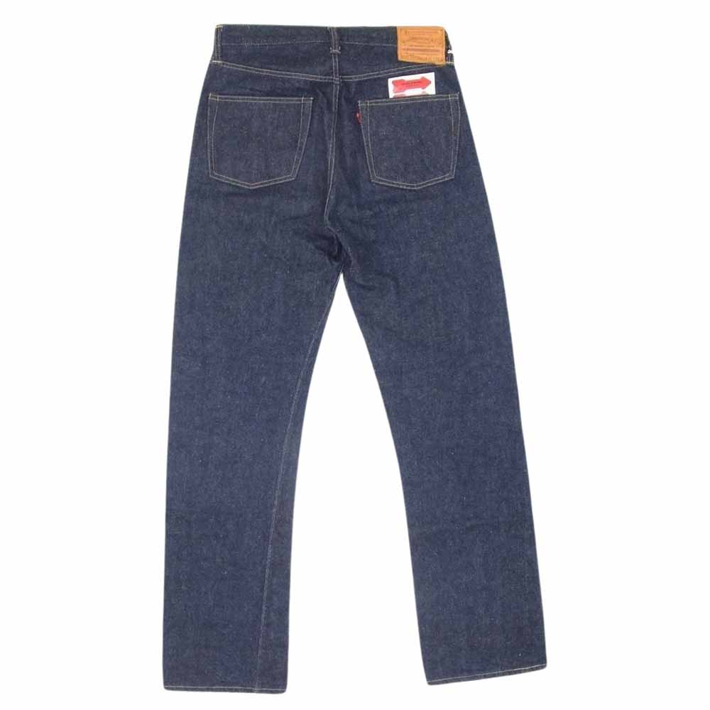 WAREHOUSE ウエアハウス S1003XX(1000XX) DEADSTOCK BLUE 1942MODEL 大戦 デニムスレキ 股リベット 赤ペンキ デニム パンツ インディゴブルー系 31【美品】【中古】