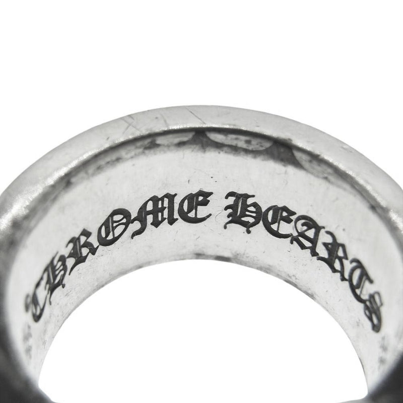 CHROME HEARTS クロムハーツ（原本無） LG SCROLL LABEL ラージ スクロールラベル リング 17号【中古】