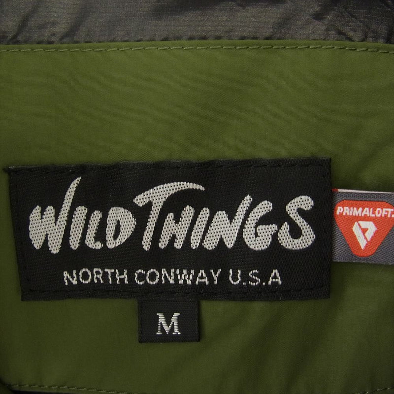 WILDTHINGS ワイルドシングス WT21573SN-N MINIMAL MONSTER PARKA ミニマル モンスターパーカー 中綿 ジップアップ ジャケット M【極上美品】【中古】